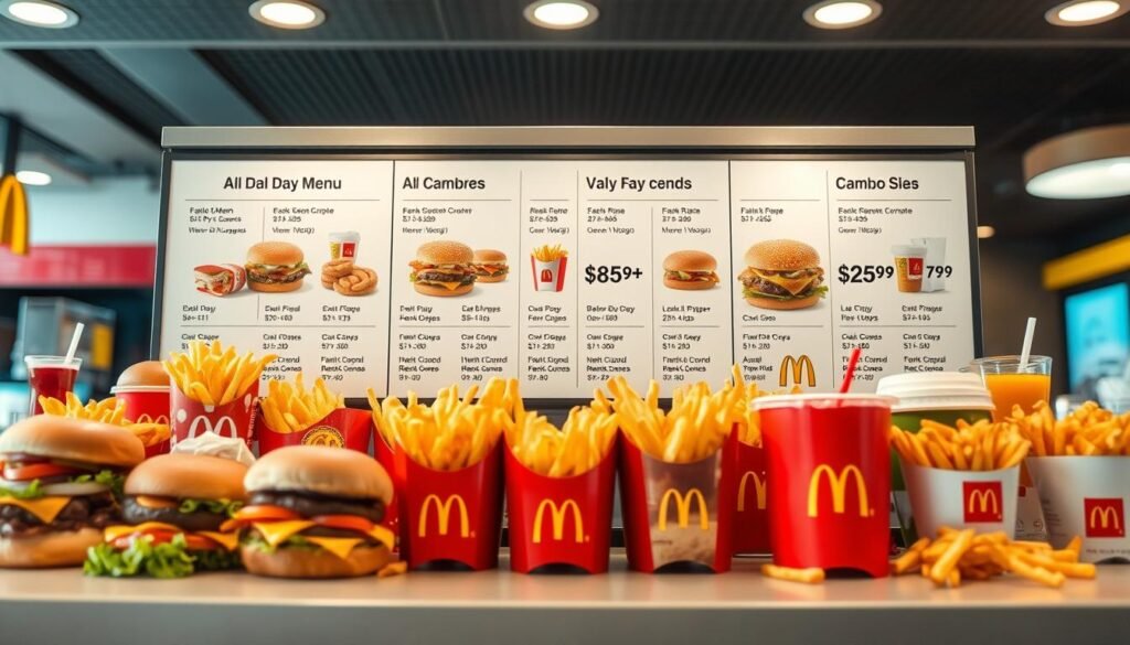 McDonald's menu prices McDonald's menu prices