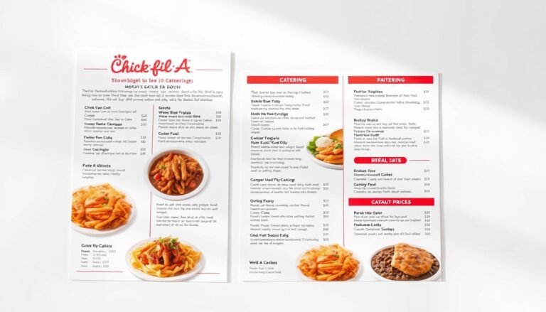 chick fil a catering menu and prices