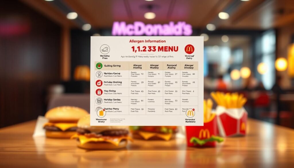 mcdonald's allergen information mcdonald's allergen information
